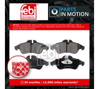 Brake Pads Set Front 16251 Febi K05135895AA 05135895AA 05170960AA 5135895AA New