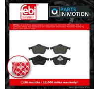 Brake Pads Golf Set FOR SEAT ALHAMBRA 7V 1.9D Front 96 to 10 7M0698151