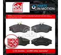 Brake pads Front Axle 16310 FEBI BILSTEIN for AUDI COUPE B3 80 B4 Saloon 90 B3
