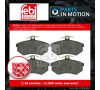 Febi Brake Pad Set - 16318