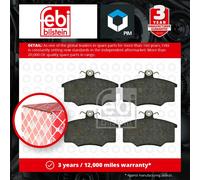 Brake Pads Set Front 16320 Febi 321698151 321698151A 431698151C 431698151E 20574