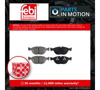 Brake Pads Set Front 16366 Febi 8D0698151D 8N0698151D 34111162884 34111165626
