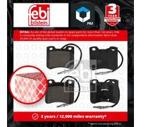 Brake Pads Set Front 16368 Febi E172007 425090 4251G7 425128 425189 21191 21289