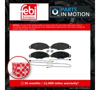 Ferdinand Bilstein Brake Pads Set 16414 - Front for Citroen Xantia 3.0 1997-2003 (425145/425211)