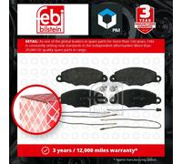 Brake Pads Set fits CITROEN XANTIA 3.0 Front 97 to 03 XFZ(ES9J4) 425145 425211
