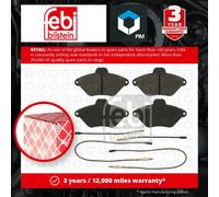 Brake Pads Set Front 16415 Febi 425157 425292 21632 Genuine Quality Guaranteed