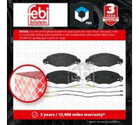 Brake Pads Set Front 16419 Febi E172230 425216 425249 425289 23273 Quality New