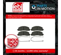 FEBI BILSTEIN 16443 Brake pad set