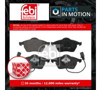 Brake Pads Set Front 16447 Febi 4B0698151 4B0698151A 4B0698151AB 4B0698151AF New