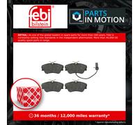 FEBI BILSTEIN Brake Pad Set 16449 - Front for VW Transporter Mk4