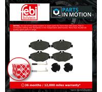Brake Pads Set Front 16452 Febi A0034206520 A0034209920 A0034209920S1 23743 New