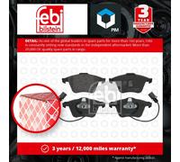 Brake Pads Set Front 16455 Febi 4B0698151AC 4B0698151AD 4B0698151Q 4B0698151R