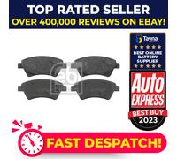 Brake Pads Set fits RENAULT KANGOO 1.9D Front 2000 on F9Q790 410601241R Febi New