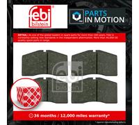 Front Brake Pads 911 Carrera Set Kit Fits Porsche 993 351 949 00 Febi 16514