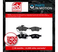 Brake Pads Set Front 16526 Febi 4E0698151 4E0698151A 4E0698151B 4E0698151E 23896