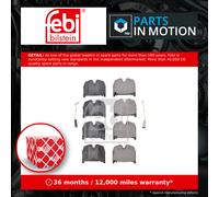 Brake Pads Set fits MERCEDES SL55 AMG R230 5.5 Front 02 to 12 M113.992 Febi New