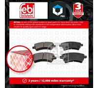 Brake Pads Set Front 16539 Febi 04465YZZDC 0446502061 0446502120 0446502130 New