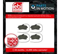 Brake Pads Set fits PEUGEOT 407 6C, 6D, 6E 2.0D Front 2004 on E172236 425277 New