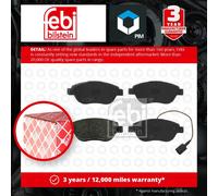 Brake Pads Set Front 16554 Febi 77364599 51928528 71752990 71754803 71770012 New
