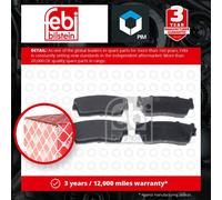 Brake Pads Set Front 16656 Febi V9118S008 5520060A40 5520060A40000 5520060A41