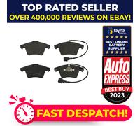 Brake Pads Set fits VW TOUAREG 7L 2.5D Front 03 to 10 7L6698151B 7L6698151F Febi