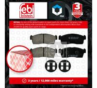 Brake Pads Set Front 16740 Febi 1606225680 1610275680 1A053323Z 1A053323ZC 23507