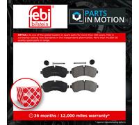 Ferdinand Bilstein Front Brake Pad Set 16753 for Mercedes‑Benz Sprinter