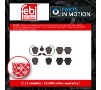 Brake Pads Set Front 16763 Febi 4D0698151AE 4D0698151K 4D0698151M 4D0698151N New