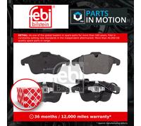 Brake Pads Set fits AUDI A4 B8 2.0D Front 07 to 15 8K0698151A 8K0698151F Febi