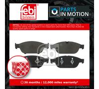 Brake Pads Set Front 16823 Febi 4G0698151B 4G0698151G 4G0698151M 4G0698151R New