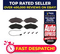 Brake Pads Set fits PEUGEOT EXPERT VF3, VF3X 2.0D Front 2007 on 1611839880 Febi