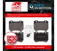 Brake Pads Set fits ALFA ROMEO 159 939 2.0D Front 09 to 11 77364900 77365202 New