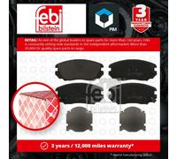 BRAKE PAD SET DISC BRAKE FOR SAAB CHEVROLET OPEL VAUXHALL LFW LTD FEBI BILSTEIN