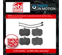 Brake Pads Set Front 16936 Febi 4L0698151A 4L0698151B Genuine Quality Guaranteed