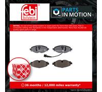 Genuine Febi Front Brake Pads - 16994