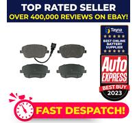 Brake Pads Set fits SKODA ROOMSTER 5J 1.9D Front 06 to 10 6Q0698151C Febi New