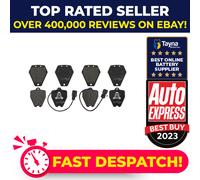 Brake Pads Set fits AUDI A8 D2 6.0 Front 01 to 02 AZC 4A0698151B 4A0698151D Febi