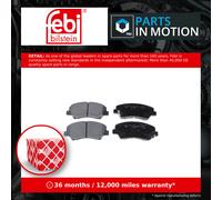 Brake Pads Set Front 170244 Febi 581011RA00 581011RA05 581011RA10 581011WA05 New