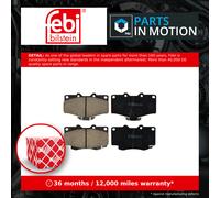 FEBI BILSTEIN 170247 Brake pad set