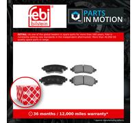 FEBI BILSTEIN 170264 Brake pad set
