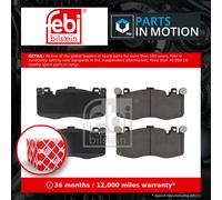 Brake Pads Set fits BMW X6 M F86 4.4 Front 14 to 19 S63B44B 34117852969 Febi New