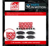 FEBI BILSTEIN 173457 Brake pad set