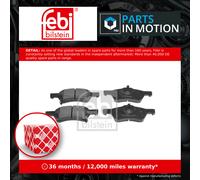 FEBI BILSTEIN 175204 Brake pad set