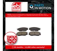 Brake Pads Set Front 175207 Febi 4813A21100 4813008BA0 4813021A00 4813021A01 New