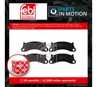 FEBI BILSTEIN FRONT DISC BRAKE BRAKE PAD SET 175676 FOR PORSCHE