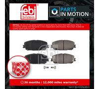 FEBI BILSTEIN 180958 Brake pad set