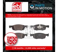 FEBI BILSTEIN 183658 Brake pad set