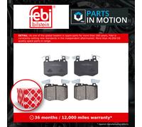 Brake Pads Set Front 195082 Febi A0004206502 A000420650265 A0004208100 Quality
