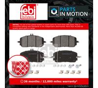 Brake Pads Set Front 196401 Febi A0004200204 A0004200304 A0004202404 A0004203303