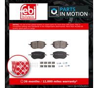 Brake Pads Set Front 196639 Febi 1EA698151A 1EA698151M 1EA698151P 2721272 26416